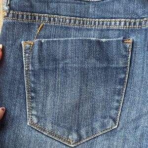 Mossimo Supply Co. Dark Blue Jean Shorts